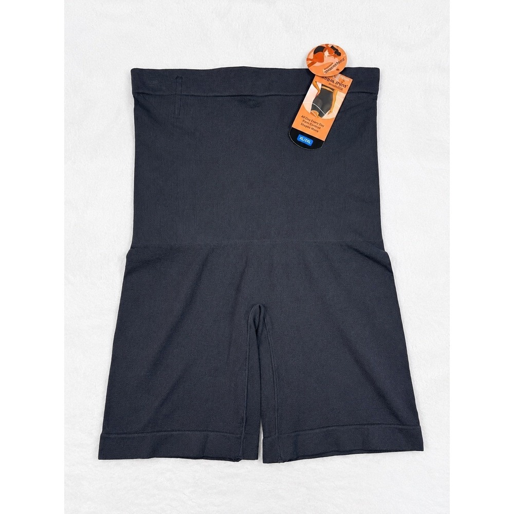 New Shapermint Essentials Shaper Shorts Women XL/2XL Black High-Waisted‎ Shaper